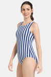 Zelocity Elastane Blended Slip-On Malliot with Removable Pads - Blue Depth — thumbnail 2